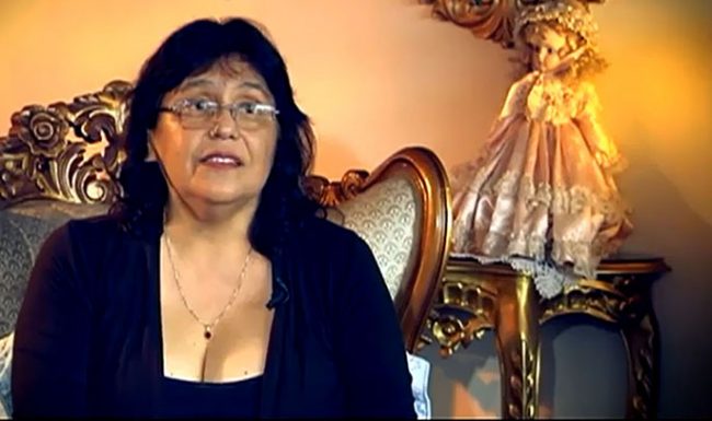 Josefina Malquichagua en instituto continental