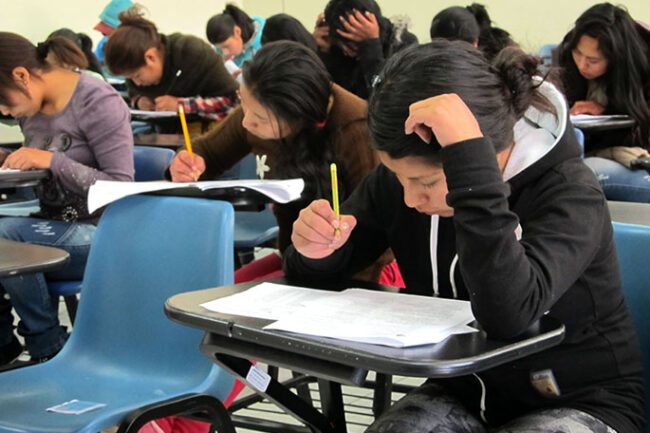 examen de admision