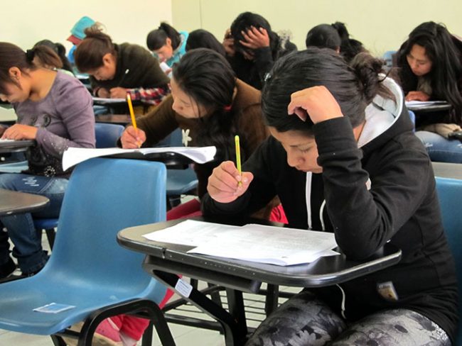 examen de admision