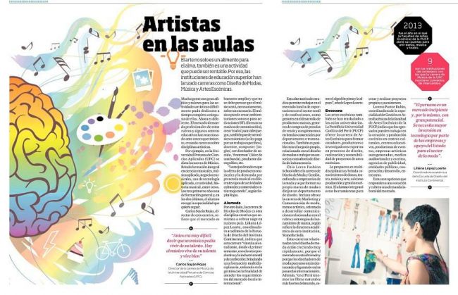 Artistas en las aulas