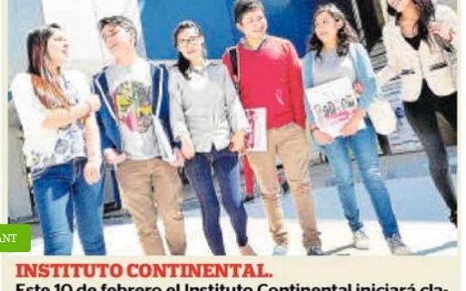 Instituto Continental iniciará clases en ocho carreras profesionales