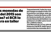 ¿Las monedas de S/ 5 del 2015 son falsas? el BCR lo aclara en taller