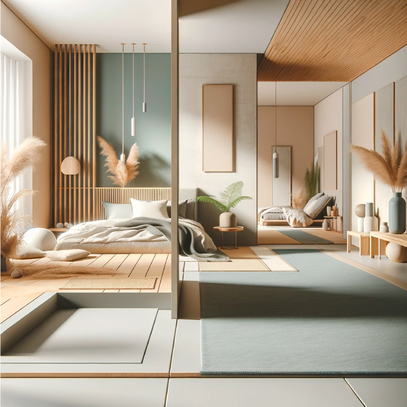 escubre las tendencias de diseño de interiores 2024: colores y estilo minimalista en auge.
