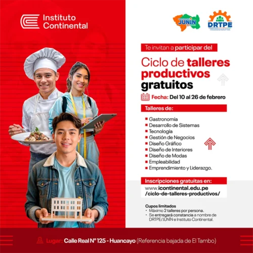 Ciclo de talleres productivos