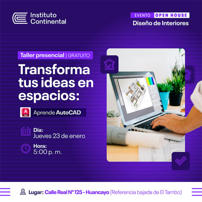 Transforma tus ideas en espacios - Aprende AutoCAD