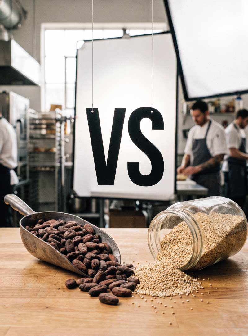 Cacao y Quinua